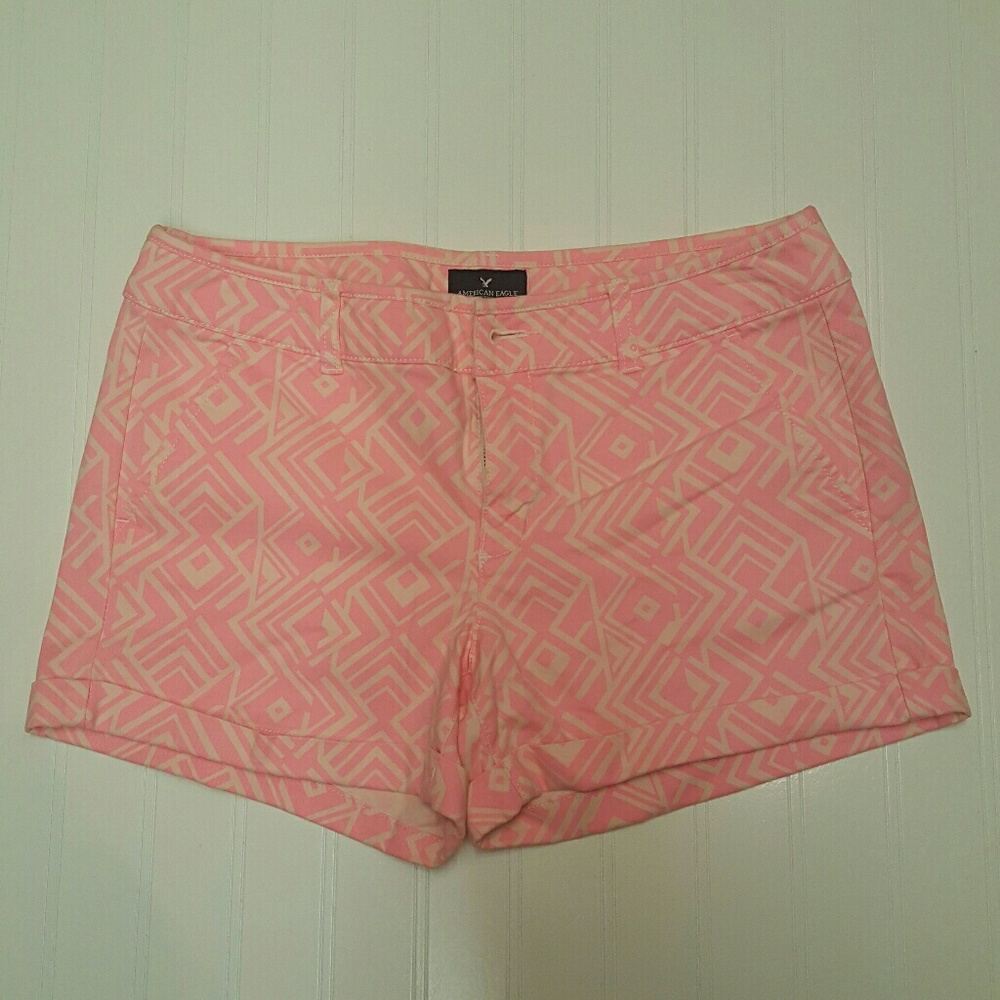 American Eagle Outfitters 8 midi stretch shorts